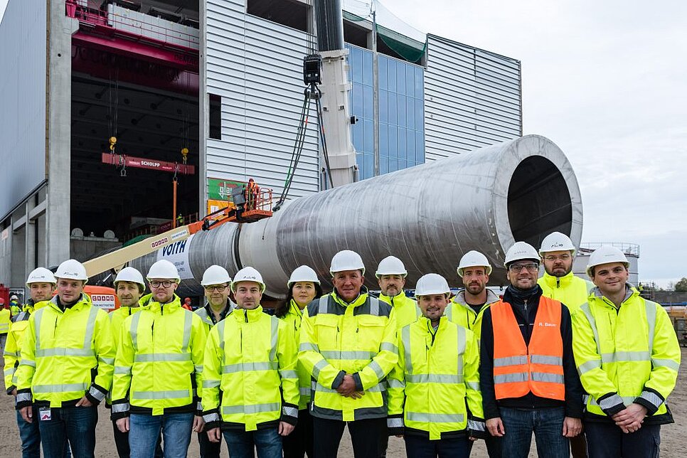 Papierfabrik Sandersdorf-Brehna Hightech Trommeln für ressourcenschonende Papierproduktion