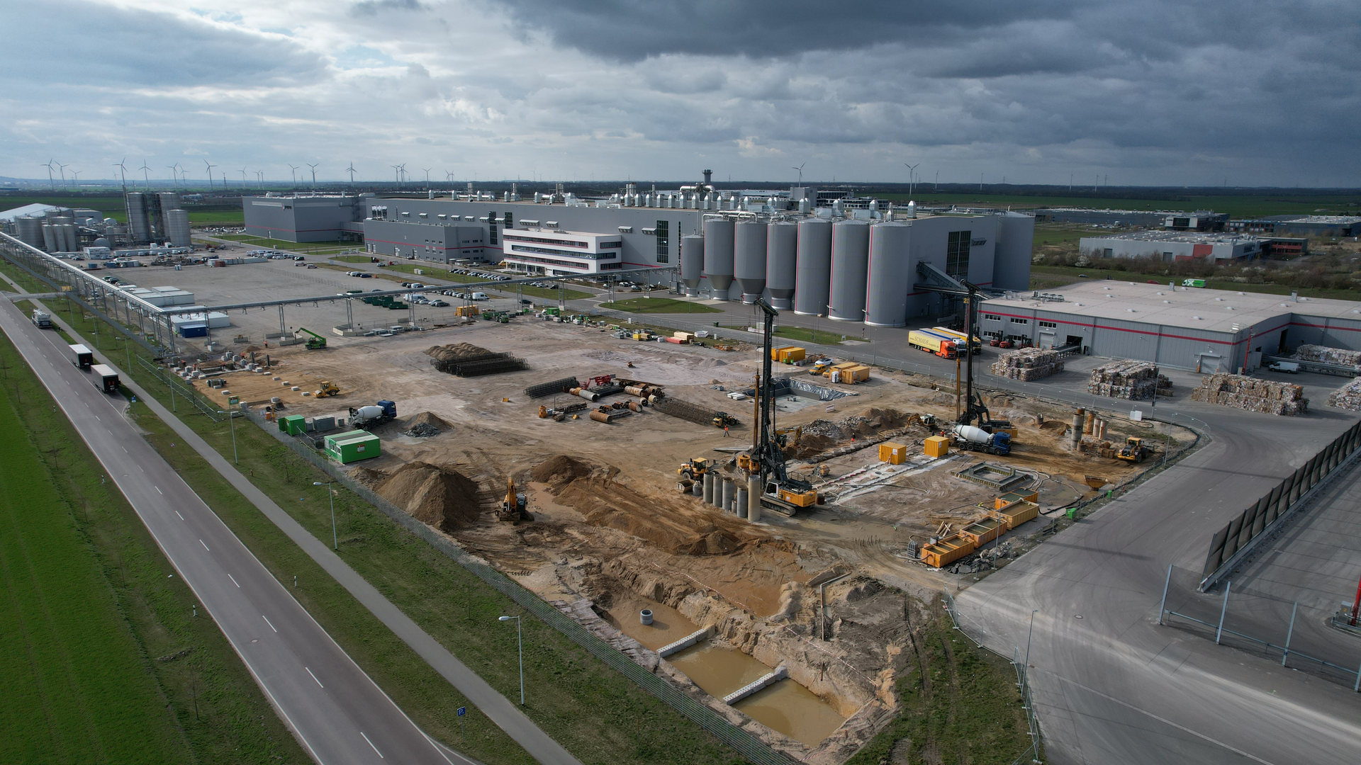 Une énergie propre pour le site Progroup de Sandersdorf-Brehna : la nouvelle centrale Waste-to-Energy voit le jour ici.
