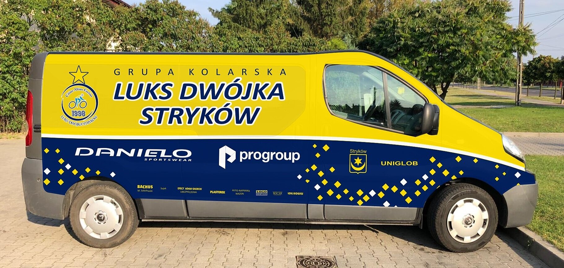 Regionales Engagement liegt uns am Herzen. Wir freuen uns daher sehr, den Radsportverein Stryków unterstützen zu können.