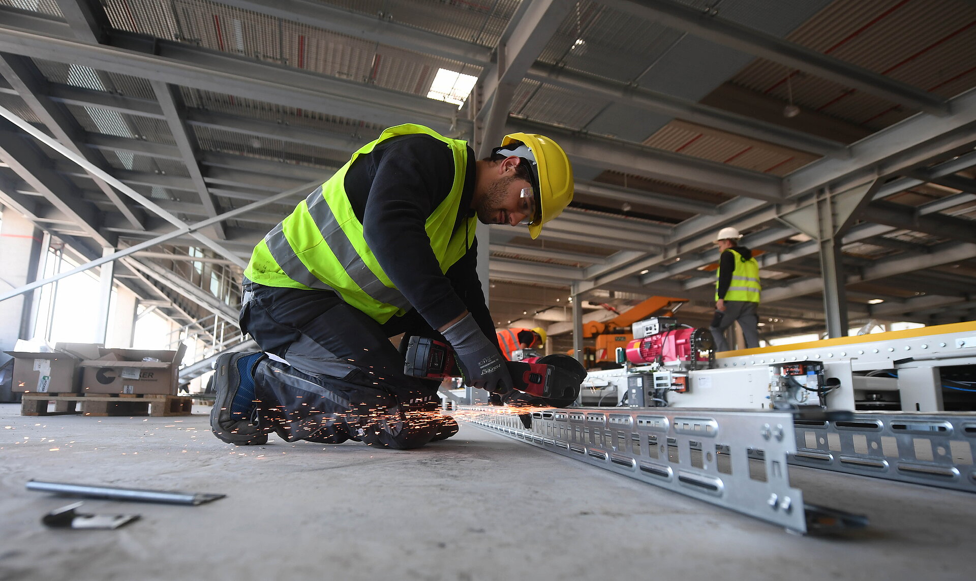 Progroup_Eisfeld_Bauarbeiten im Wellpappformatwerk