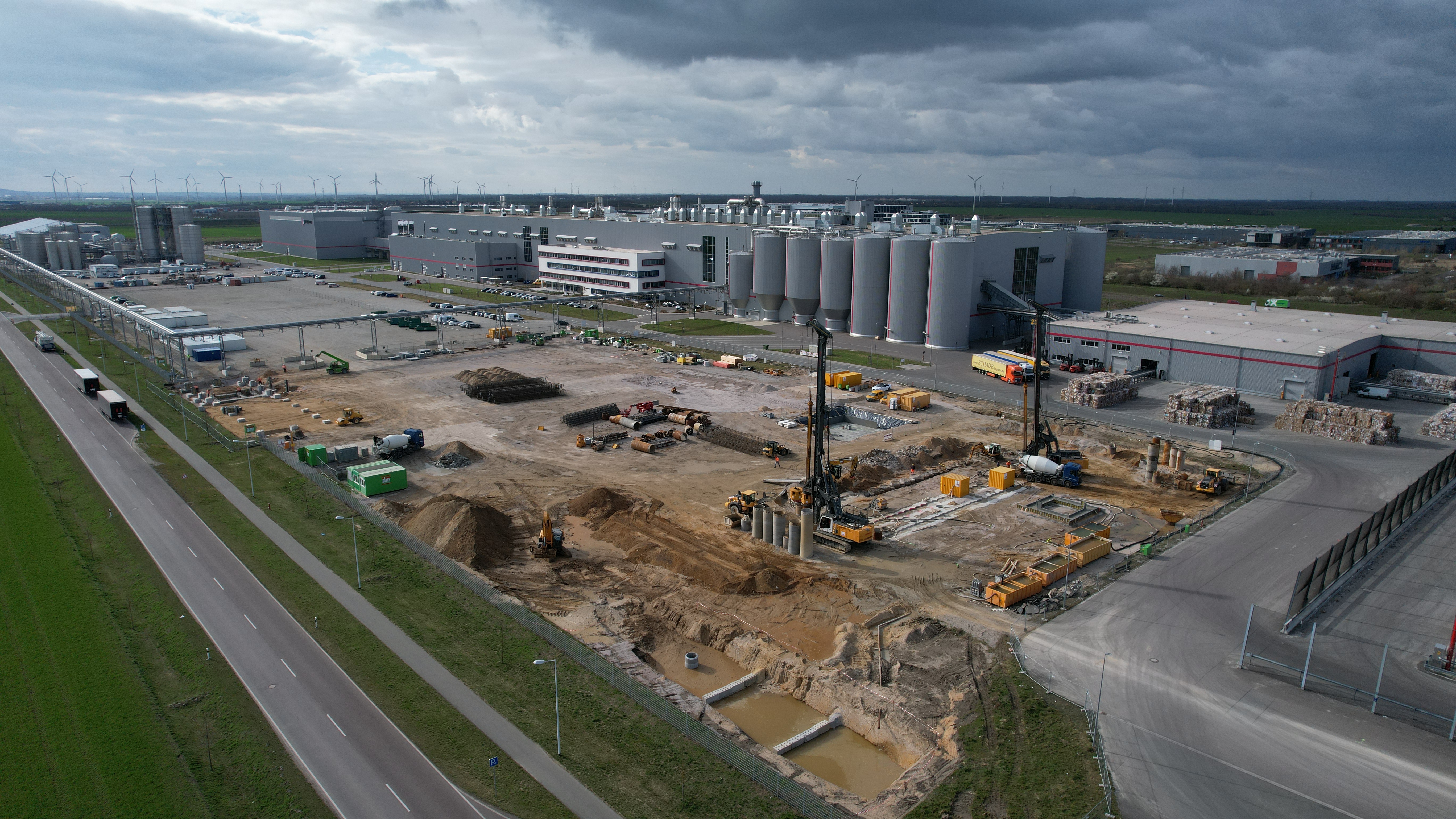 Seit März laufen die Bauarbeiten an dem neuen Waste-to-Energy-Kraftwerk.